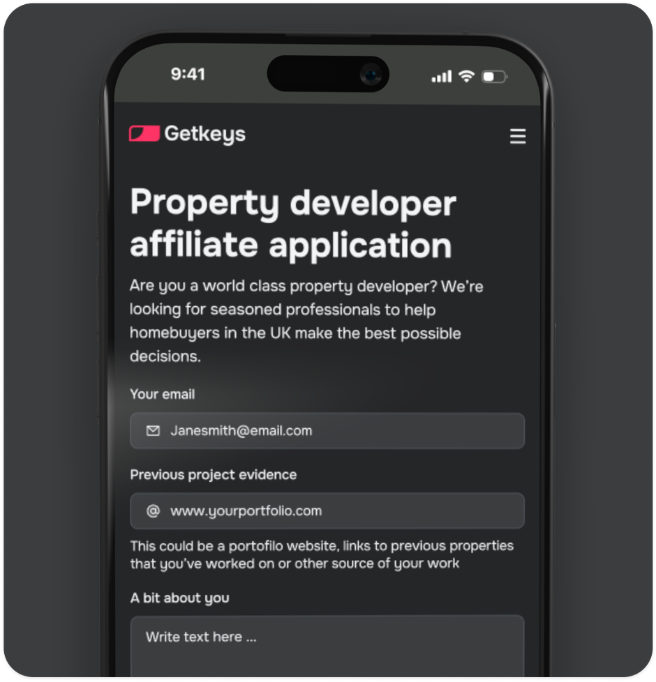 Submit your application